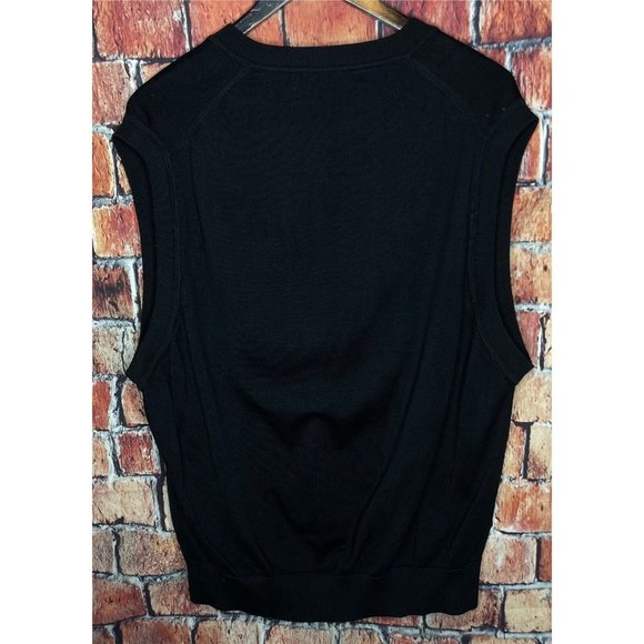 Miami Heat Black Sleeveless Knit Sweater Vest NBA Men’s XXL Fairway & Greene - Picture 2 of 3